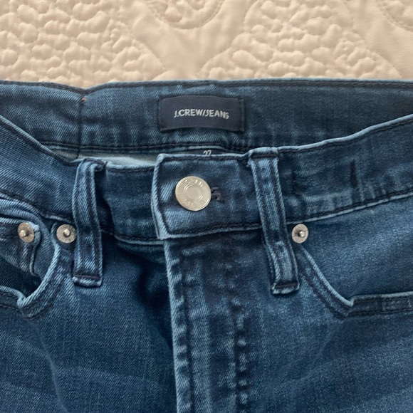 Jcrew Ten Inch Highrise Toothpick Jeans - Picture 4 of 8